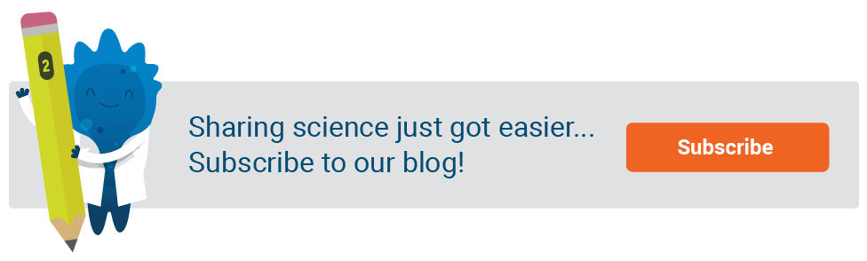 Sharing science just got easier... Subscribe to the blog